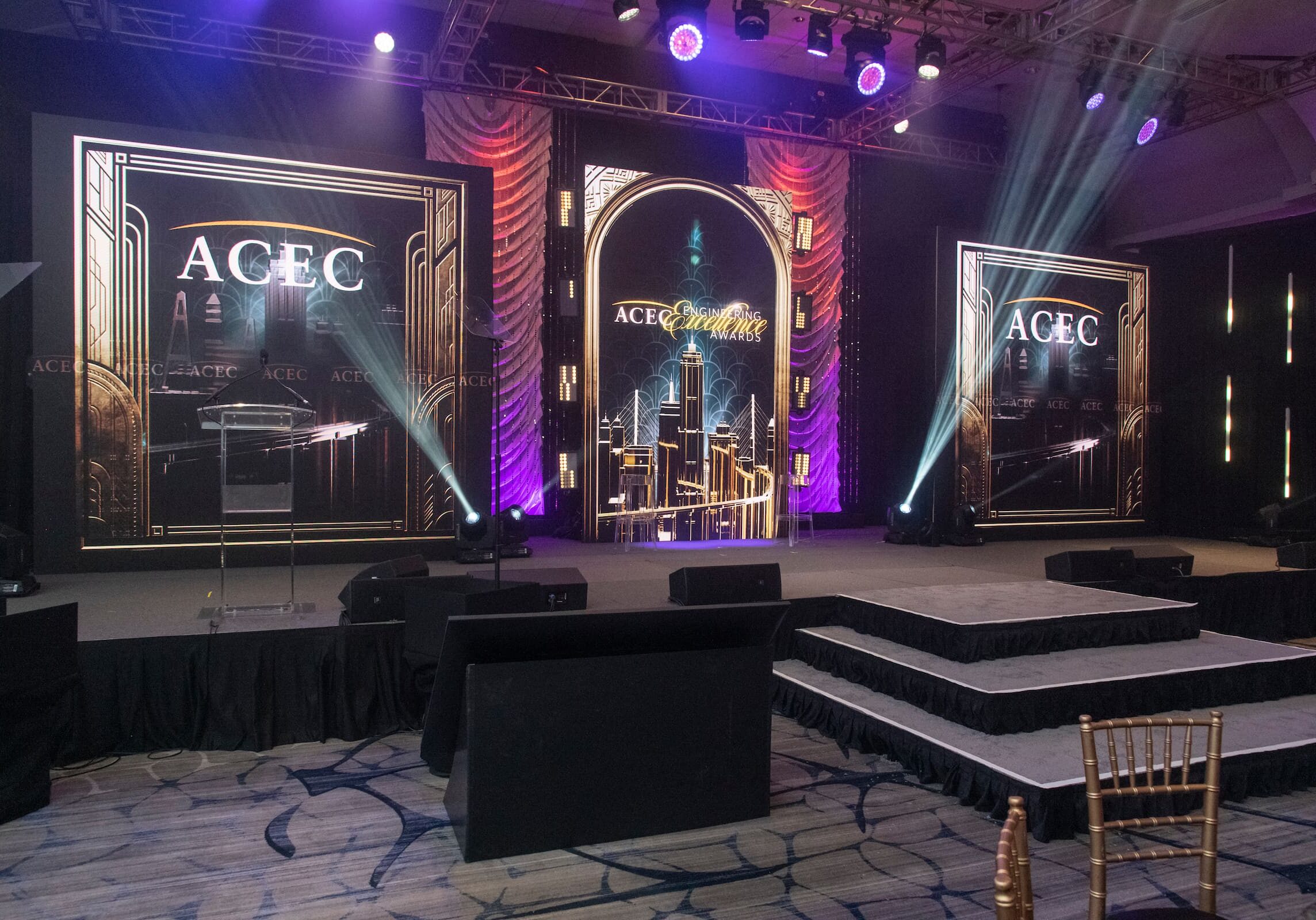 ACEC Engineering Excellence Awards Stage