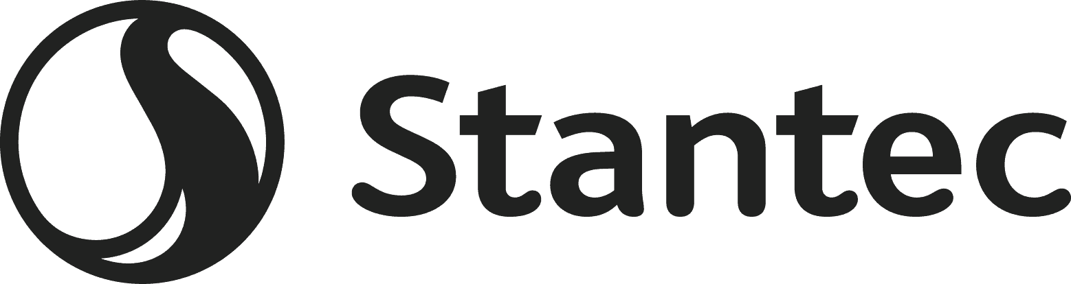 stantec black logo